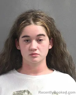 Mugshot of AIDAN KATHIRYNE HUDSON booked in Volusia County, Florida on March 9, 2026