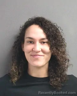 Mugshot of GEORLEANNA SOFIA NEGRON booked in Volusia County, Florida on March 9, 2026