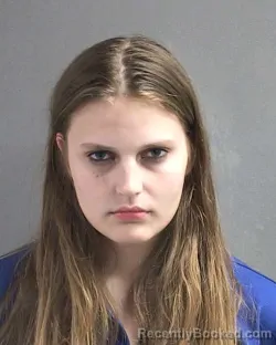 Mugshot of MCKENNA LAUREN WILKINS booked in Volusia County, Florida on March 9, 2026
