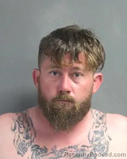 Mugshot of SHAWN JAMES SNYDER booked in Volusia County, Florida on March 14, 2026