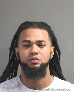 Mugshot of RASHAWN D WALKER booked in Volusia County, Florida on March 14, 2026