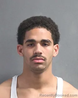 Mugshot of JESHUA ANTHONY HOLLEY booked in Volusia County, Florida on March 14, 2026