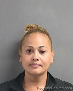 Mugshot of HEIDY MATOS ESCUTE booked in Volusia County, Florida on April 25, 2026