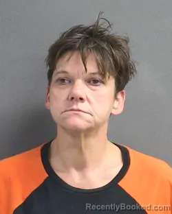 Mugshot of MINDY LANE BENSON booked in Volusia County, Florida on May 3, 2026