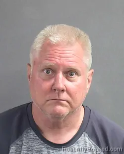 Mugshot of DANIEL LEE HOELSCHER booked in Volusia County, Florida on May 5, 2026
