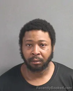 Mugshot of STORM AADRON STENNETT booked in Volusia County, Florida on May 6, 2026