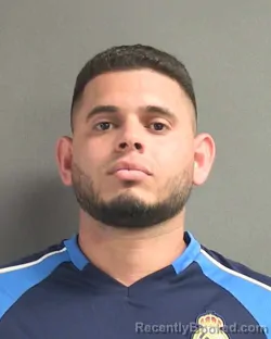 Mugshot of NEIKER ALBERTO BLANCO GONZALEZ booked in Volusia County, Florida on May 7, 2026