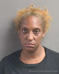Mugshot of RAHEEMA ALFORD booked in Volusia County, Florida on May 8, 2026