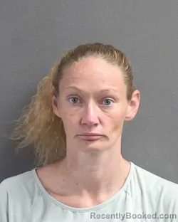 Mugshot of ELIZABETH MARIE OLUICH booked in Volusia County, Florida on May 8, 2026