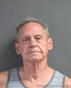 Mugshot of JERRY ALAN LINK booked in Volusia County, Florida on May 8, 2026