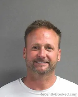 Mugshot of MICHAEL DERRICK SINNIGER booked in Volusia County, Florida on May 9, 2026