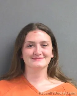 Mugshot of SARAH MARIE LANPHER booked in Volusia County, Florida on May 10, 2026
