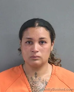 Mugshot of NATALIA RODRIGUEZ MERCADO booked in Volusia County, Florida on May 10, 2026