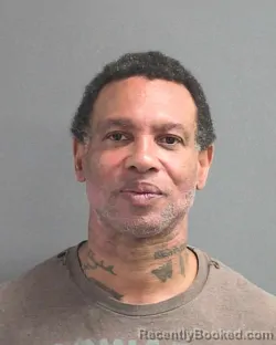 Mugshot of JOHNTEL DUWAYNE BOLDEN booked in Volusia County, Florida on May 14, 2026