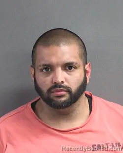 Mugshot of VICTOR STEVEN FARIAS booked in Volusia County, Florida on May 21, 2026