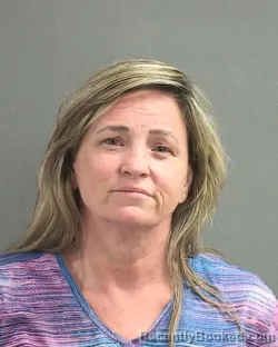 Mugshot of BRIDGETTE RENEE THEBAULT booked in Volusia County, Florida on May 25, 2026