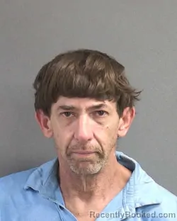 Mugshot of RICHARD DEAN FRISBEE booked in Volusia County, Florida on June 17, 2026