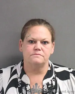 Mugshot of JACQUELINE MICHELLE LUCIER booked in Volusia County, Florida on June 18, 2026