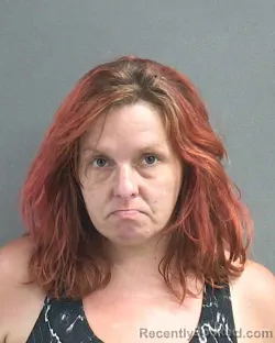 Mugshot of TINA STRANGE booked in Volusia County, Florida on June 18, 2026
