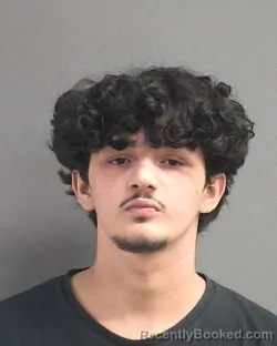 Mugshot of SEBASTIAN DIEGO QUEVEDO booked in Volusia County, Florida on June 18, 2026