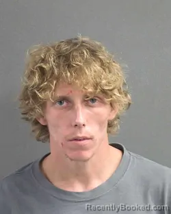 Mugshot of WYATT KEITH HUGHES booked in Volusia County, Florida on June 21, 2026