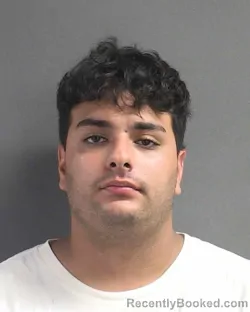 Mugshot of ARLEN EDUARDO VALBUENA ZAMBRANO booked in Volusia County, Florida on June 22, 2026