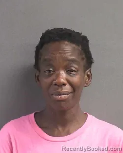 Mugshot of TINISHSA LAVERNE ADAMS booked in Volusia County, Florida on June 23, 2026