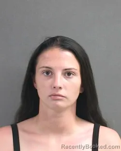 Mugshot of ALYZZA GRACE EMANUEL booked in Volusia County, Florida on June 25, 2026