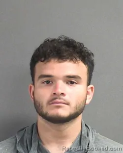 Mugshot of JOSE M RAMOS FLORES booked in Volusia County, Florida on June 26, 2026