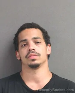 Mugshot of NATHANIEL X TORRES booked in Volusia County, Florida on June 27, 2026