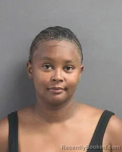Mugshot of LAMYIA MARIE VALLOT booked in Volusia County, Florida on July 1, 2026