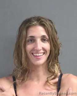 Mugshot of ERICA LEE CASSIDY booked in Volusia County, Florida on July 6, 2026