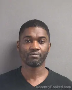 Mugshot of MARCUS LATROY HARRISON booked in Volusia County, Florida on July 7, 2026