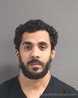 Mugshot of AHMED ADEL HASAN booked in Volusia County, Florida on July 7, 2026