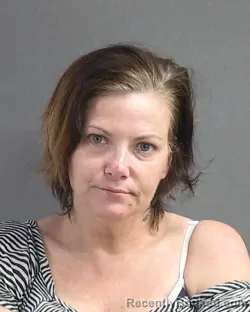 Mugshot of CHRISTINA A LEE booked in Volusia County, Florida on July 7, 2026