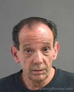 Mugshot of LEONARD M SATISKY booked in Volusia County, Florida on July 7, 2026