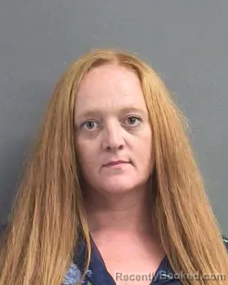 Mugshot of BRITTNI GRACE GARCIA booked in Volusia County, Florida on July 8, 2026