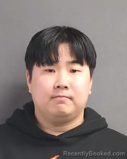 Mugshot of SEONWOO KIM booked in Volusia County, Florida on July 8, 2026