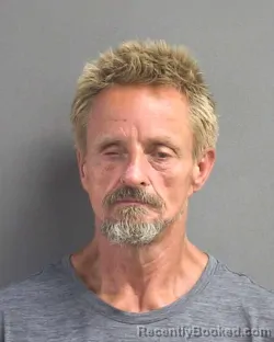 Mugshot of LOUIS CHARLES MARTIN booked in Volusia County, Florida on July 8, 2026