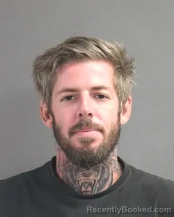Mugshot of CHRISTOPHER ALLEN REED booked in Volusia County, Florida on July 8, 2026