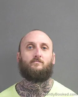Mugshot of NICHOLAS ANDREW BURDEN booked in Volusia County, Florida on July 9, 2026