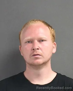 Mugshot of ALLEN JOSEPH DANIEL ROWE booked in Volusia County, Florida on July 9, 2026