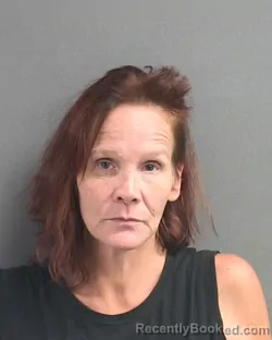 Mugshot of VIRGINIA MAE SAGER booked in Volusia County, Florida on July 9, 2026