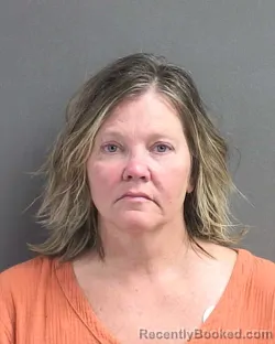 Mugshot of JULIE A YARBROUGH booked in Volusia County, Florida on July 10, 2026