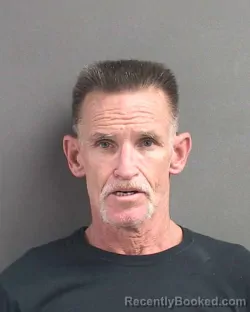 Mugshot of THOMAS R LASPINA booked in Volusia County, Florida on July 10, 2026