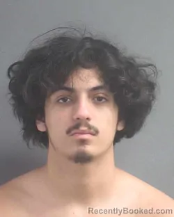 Mugshot of AIDEN D OSORIO booked in Volusia County, Florida on July 13, 2026