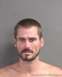 Mugshot of RYAN E SIMPSON booked in Volusia County, Florida on July 14, 2026