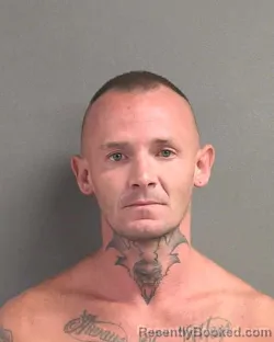 Mugshot of JOSHUA STACY HALL booked in Volusia County, Florida on July 15, 2026