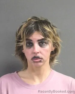Mugshot of KELLY NICOLE CHRYSLER booked in Volusia County, Florida on July 16, 2026