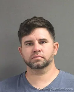 Mugshot of ROBERT DAVID LENHOLT booked in Volusia County, Florida on July 16, 2026